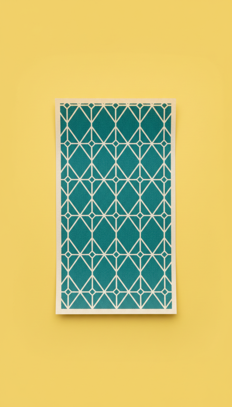 Teal Grip Pattern Pre-Cut Sheet