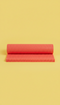 Coral Red Geometric Grip Shelf Liner